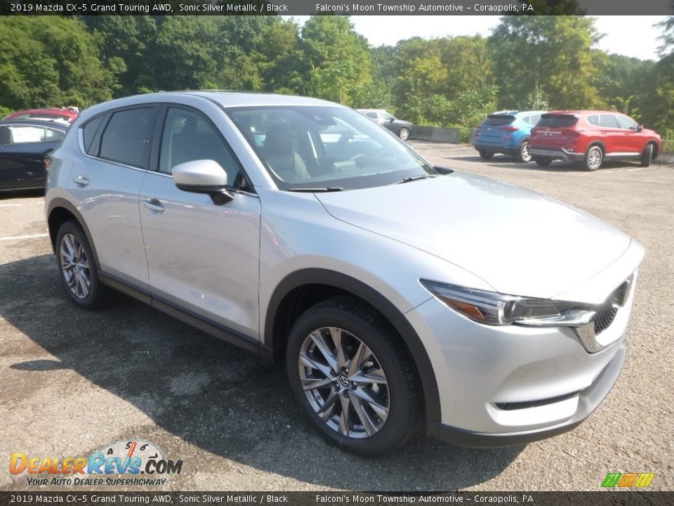 2019 Mazda CX-5 Grand Touring AWD Sonic Silver Metallic / Black Photo #3