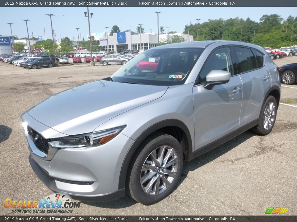 2019 Mazda CX-5 Grand Touring AWD Sonic Silver Metallic / Black Photo #5