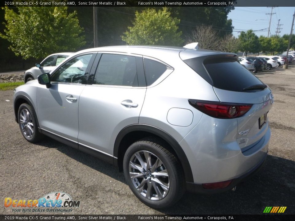 2019 Mazda CX-5 Grand Touring AWD Sonic Silver Metallic / Black Photo #6