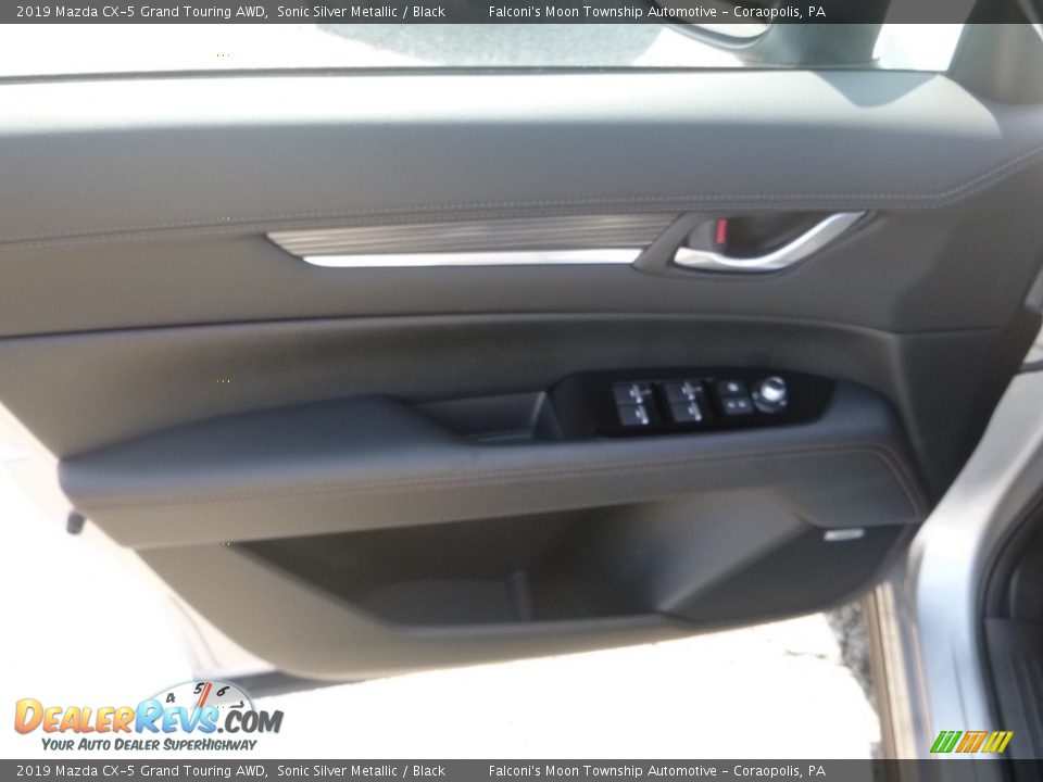 2019 Mazda CX-5 Grand Touring AWD Sonic Silver Metallic / Black Photo #11