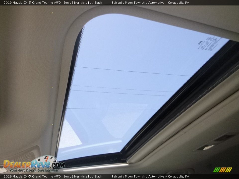 2019 Mazda CX-5 Grand Touring AWD Sonic Silver Metallic / Black Photo #13