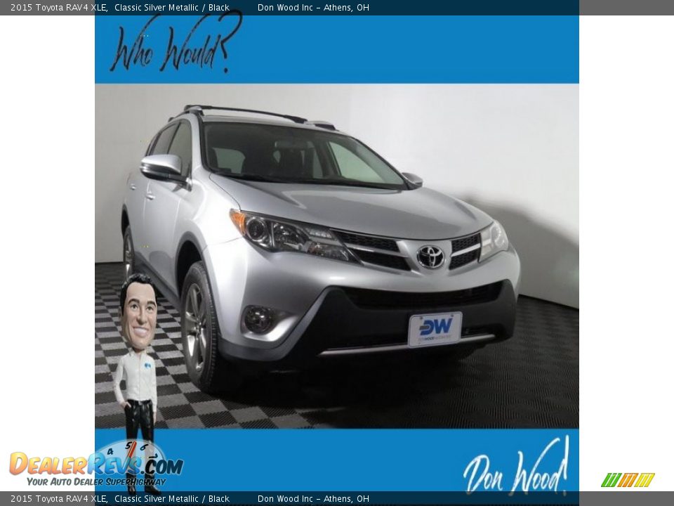 2015 Toyota RAV4 XLE Classic Silver Metallic / Black Photo #1