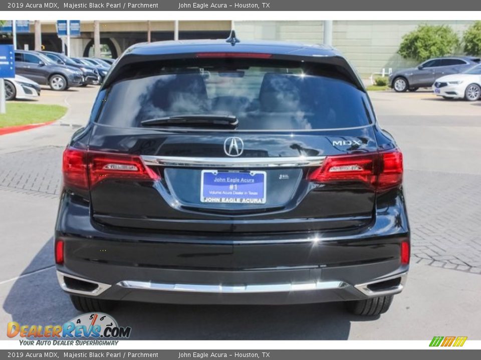 2019 Acura MDX Majestic Black Pearl / Parchment Photo #6