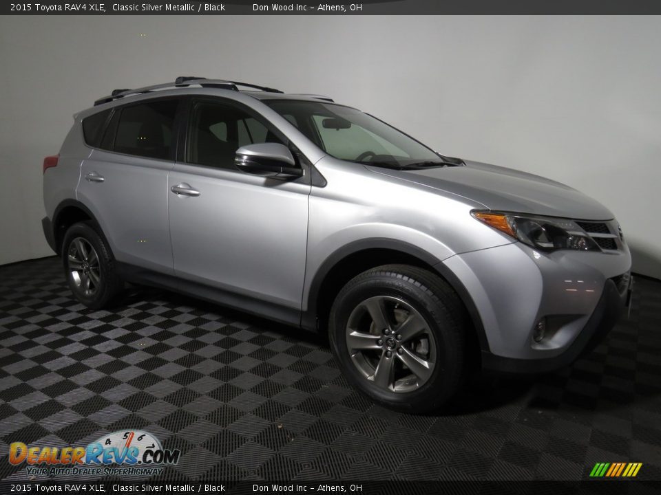 2015 Toyota RAV4 XLE Classic Silver Metallic / Black Photo #3