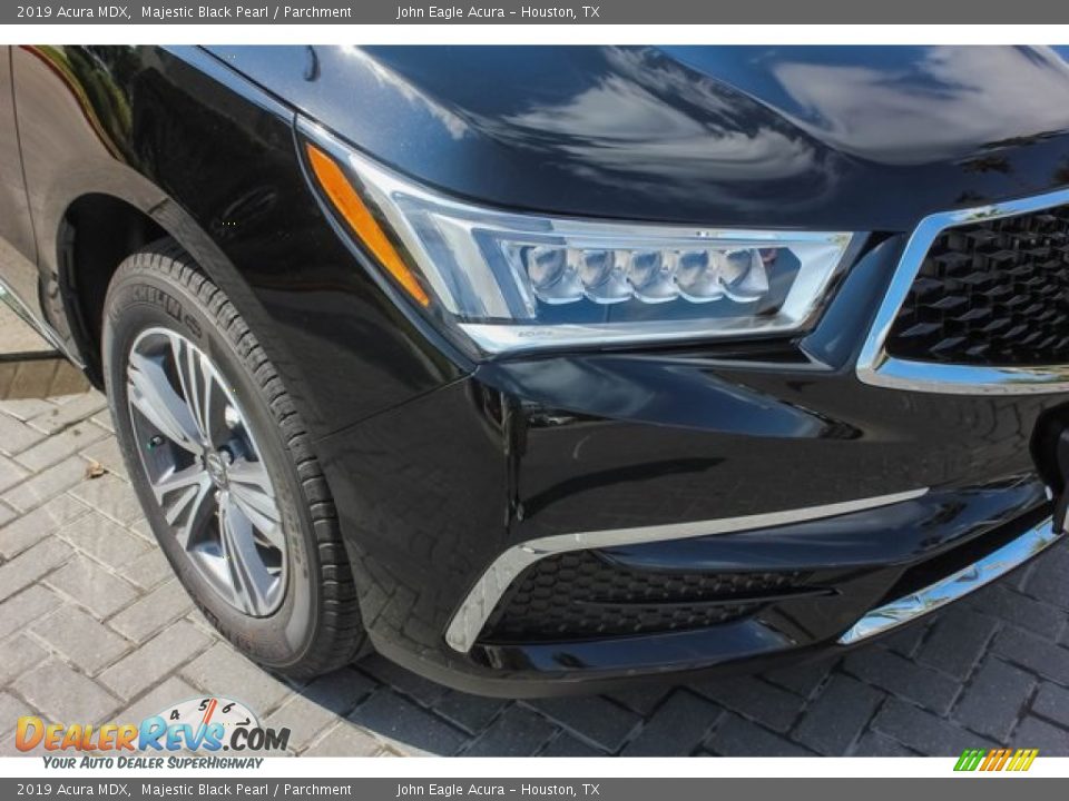 2019 Acura MDX Majestic Black Pearl / Parchment Photo #10