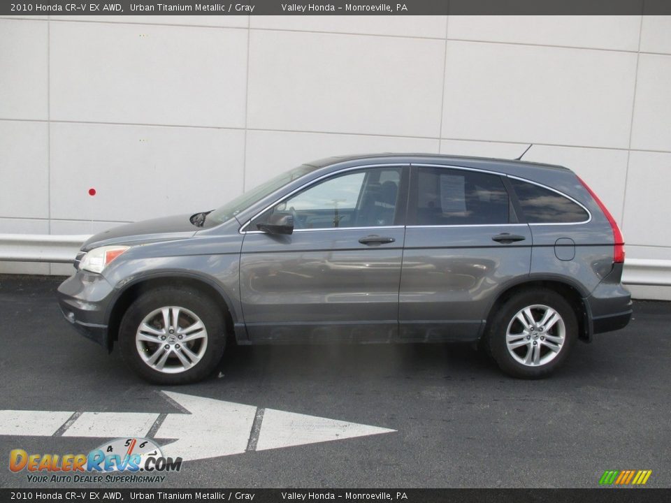 2010 Honda CR-V EX AWD Urban Titanium Metallic / Gray Photo #2