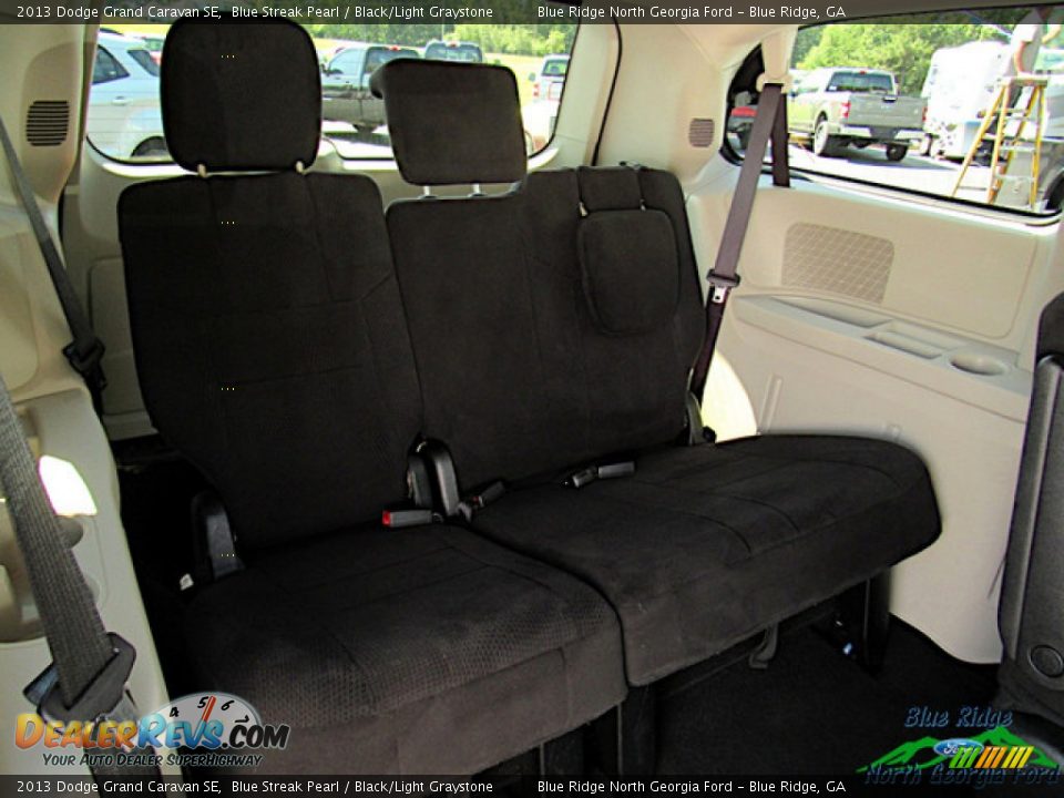 2013 Dodge Grand Caravan SE Blue Streak Pearl / Black/Light Graystone Photo #13