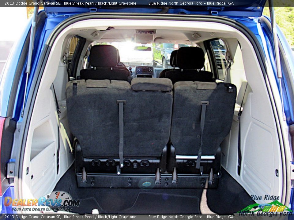 2013 Dodge Grand Caravan SE Blue Streak Pearl / Black/Light Graystone Photo #14