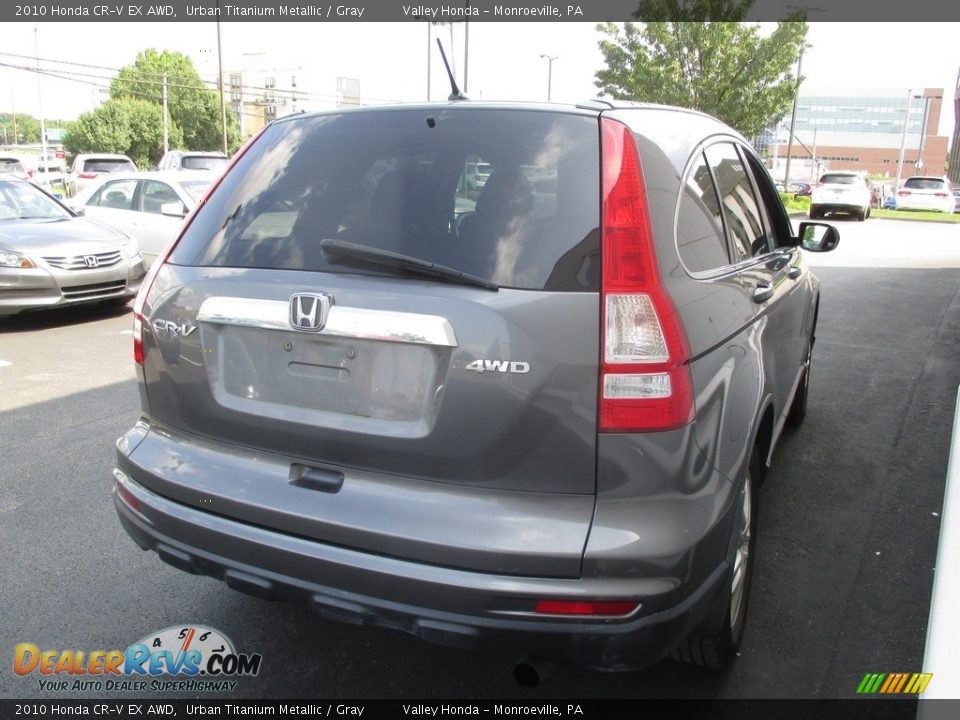 2010 Honda CR-V EX AWD Urban Titanium Metallic / Gray Photo #5