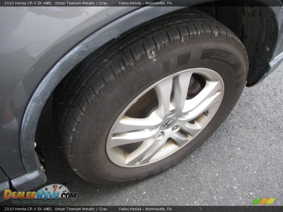 2010 Honda CR-V EX AWD Urban Titanium Metallic / Gray Photo #6