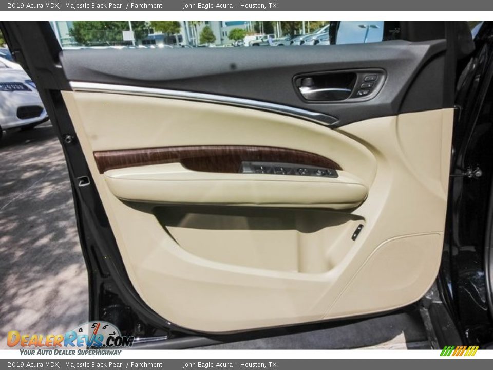 2019 Acura MDX Majestic Black Pearl / Parchment Photo #19