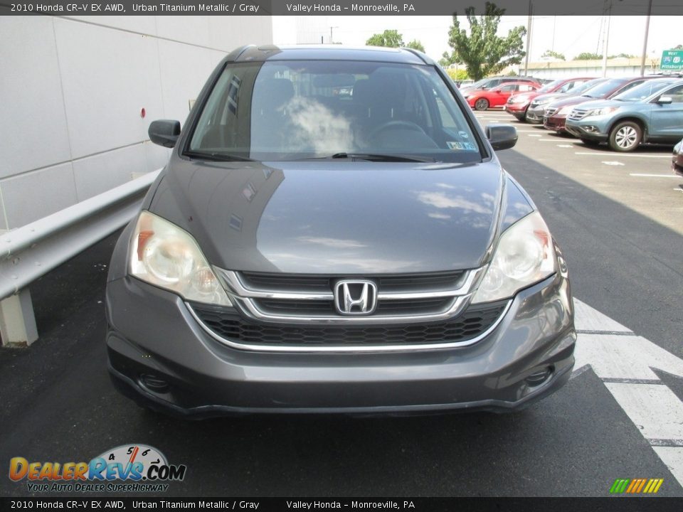 2010 Honda CR-V EX AWD Urban Titanium Metallic / Gray Photo #8
