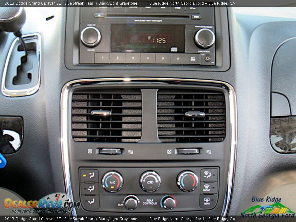 2013 Dodge Grand Caravan SE Blue Streak Pearl / Black/Light Graystone Photo #19