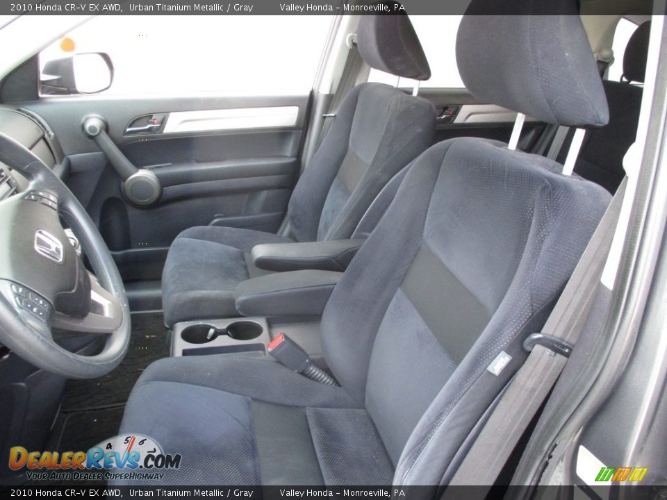 2010 Honda CR-V EX AWD Urban Titanium Metallic / Gray Photo #11