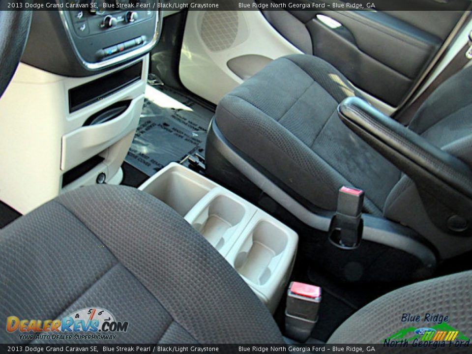 2013 Dodge Grand Caravan SE Blue Streak Pearl / Black/Light Graystone Photo #23