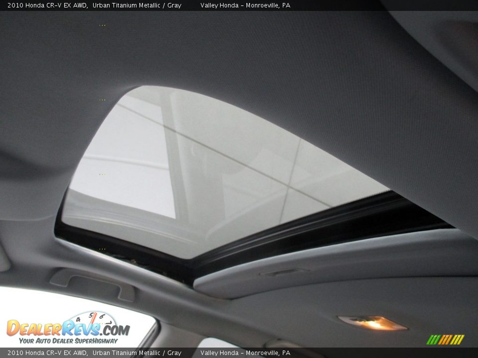 2010 Honda CR-V EX AWD Urban Titanium Metallic / Gray Photo #13