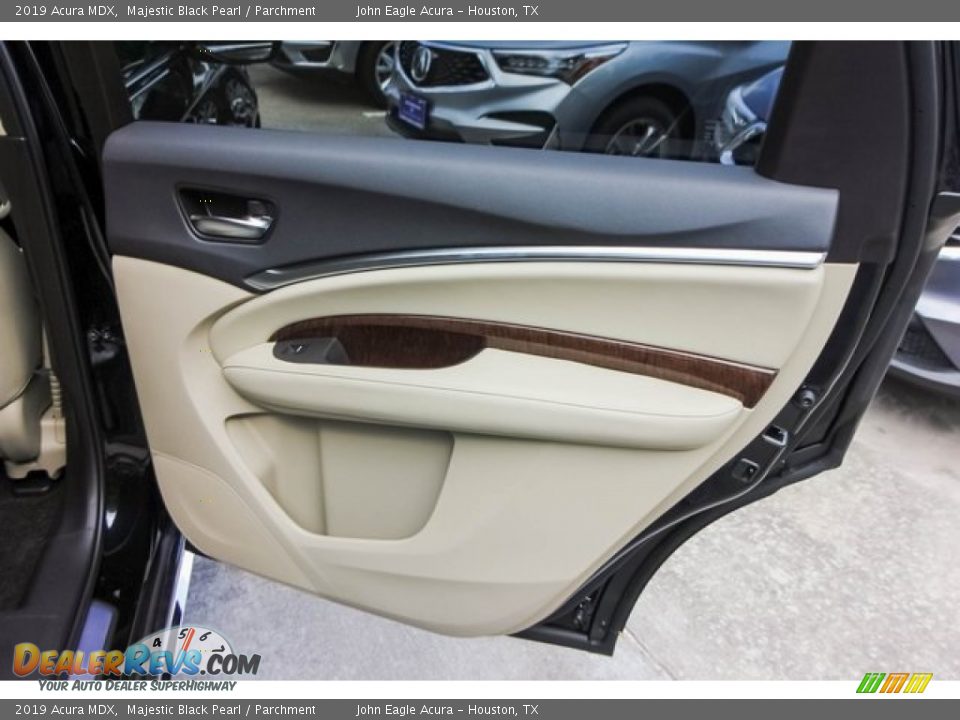 2019 Acura MDX Majestic Black Pearl / Parchment Photo #26