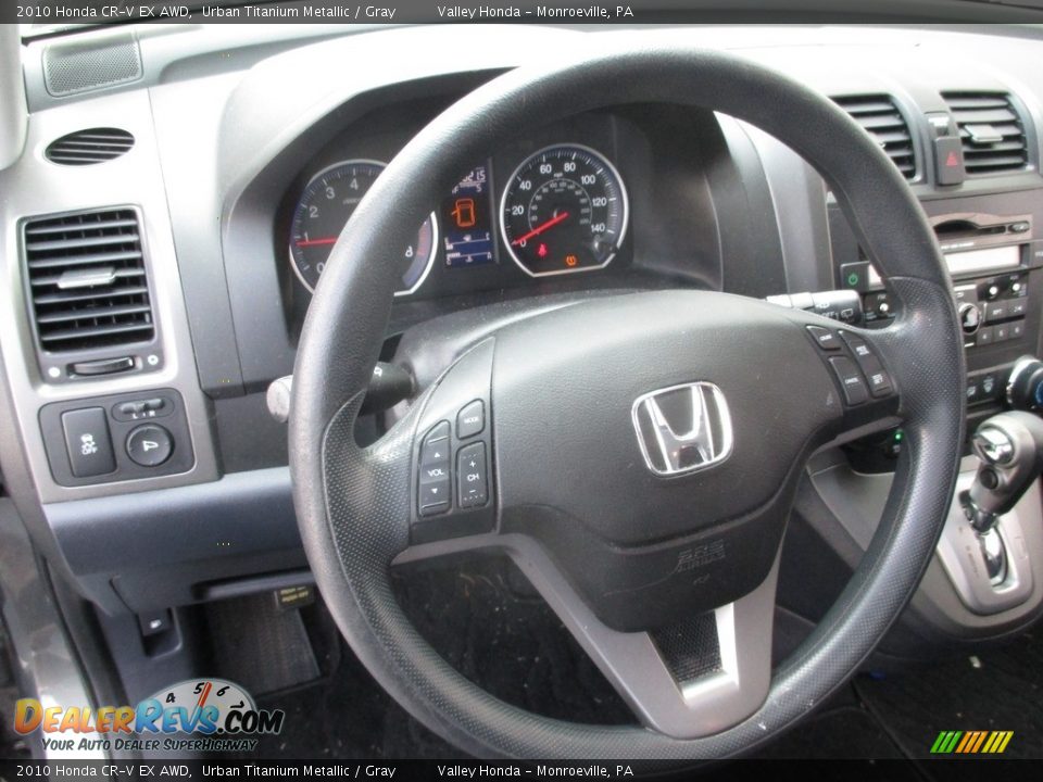 2010 Honda CR-V EX AWD Urban Titanium Metallic / Gray Photo #14