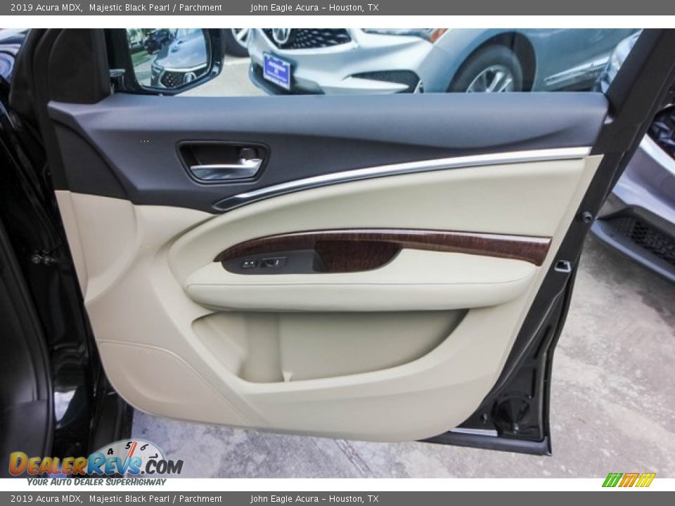 2019 Acura MDX Majestic Black Pearl / Parchment Photo #28