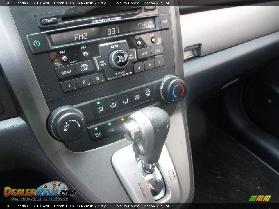 2010 Honda CR-V EX AWD Urban Titanium Metallic / Gray Photo #15