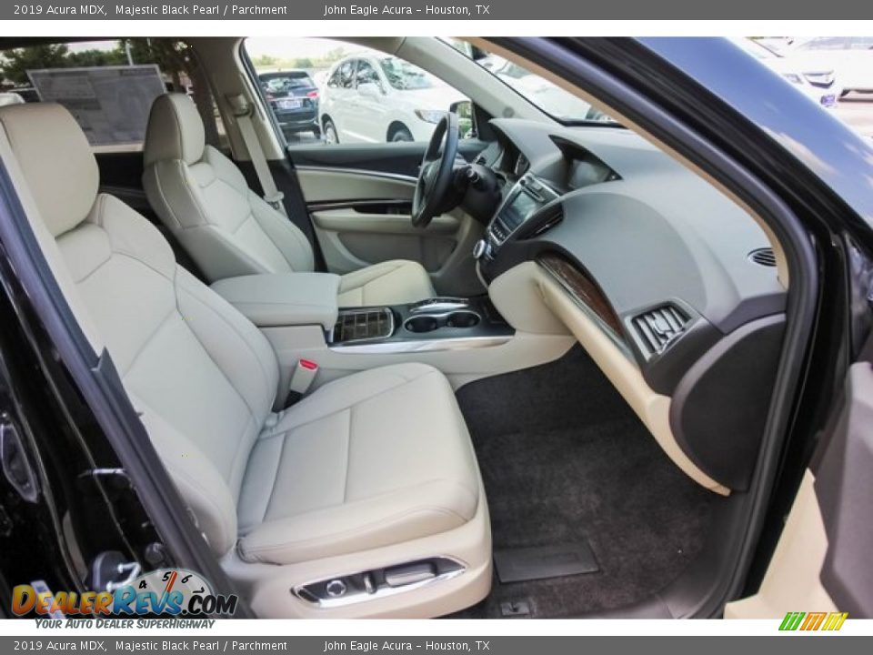 2019 Acura MDX Majestic Black Pearl / Parchment Photo #29