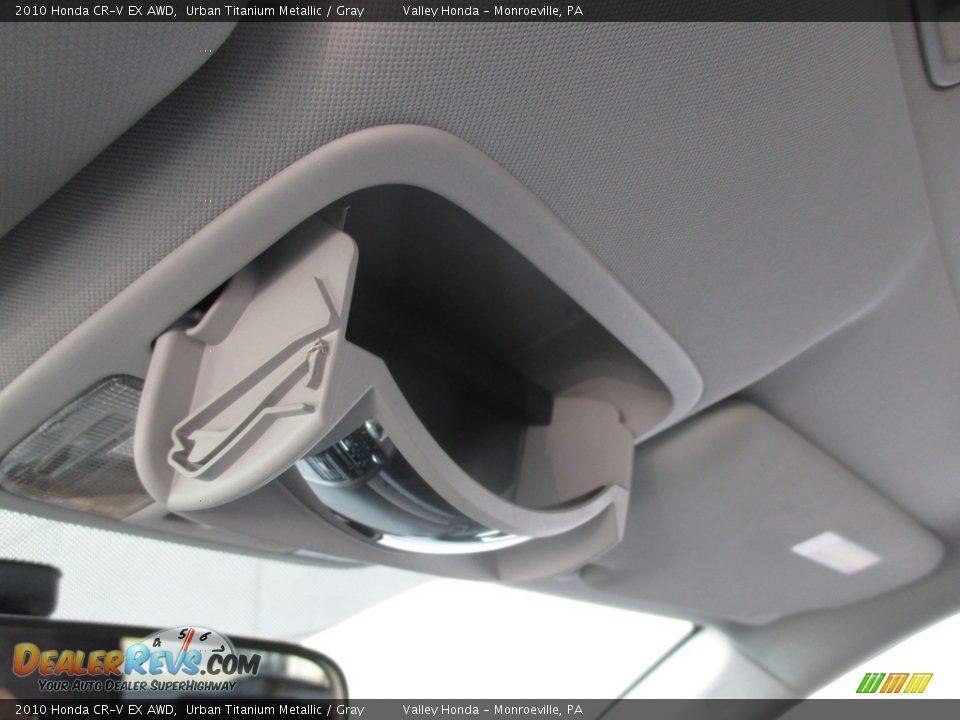 2010 Honda CR-V EX AWD Urban Titanium Metallic / Gray Photo #17