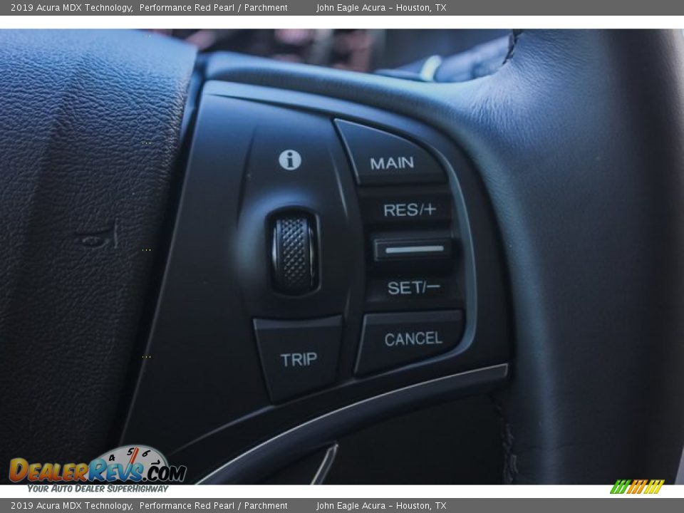 2019 Acura MDX Technology Performance Red Pearl / Parchment Photo #36