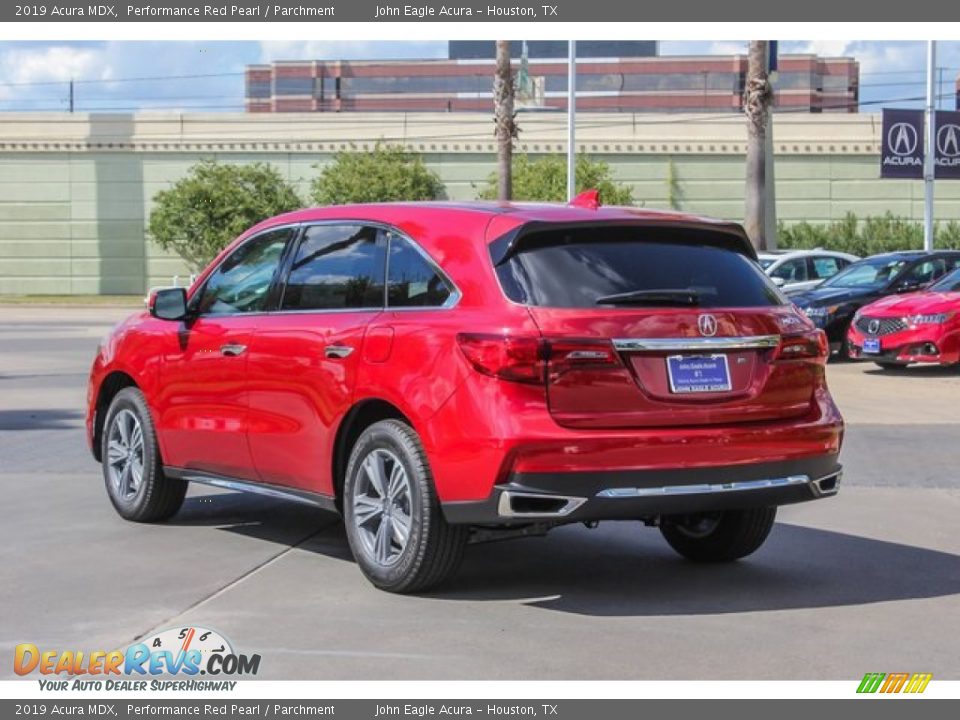 2019 Acura MDX Performance Red Pearl / Parchment Photo #5