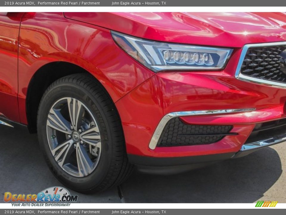 2019 Acura MDX Performance Red Pearl / Parchment Photo #11