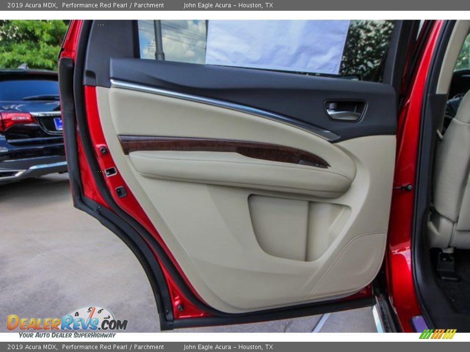 2019 Acura MDX Performance Red Pearl / Parchment Photo #17