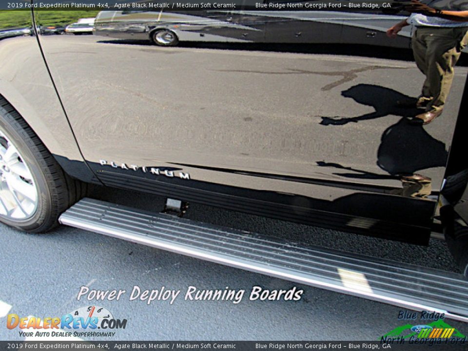 2019 Ford Expedition Platinum 4x4 Agate Black Metallic / Medium Soft Ceramic Photo #20