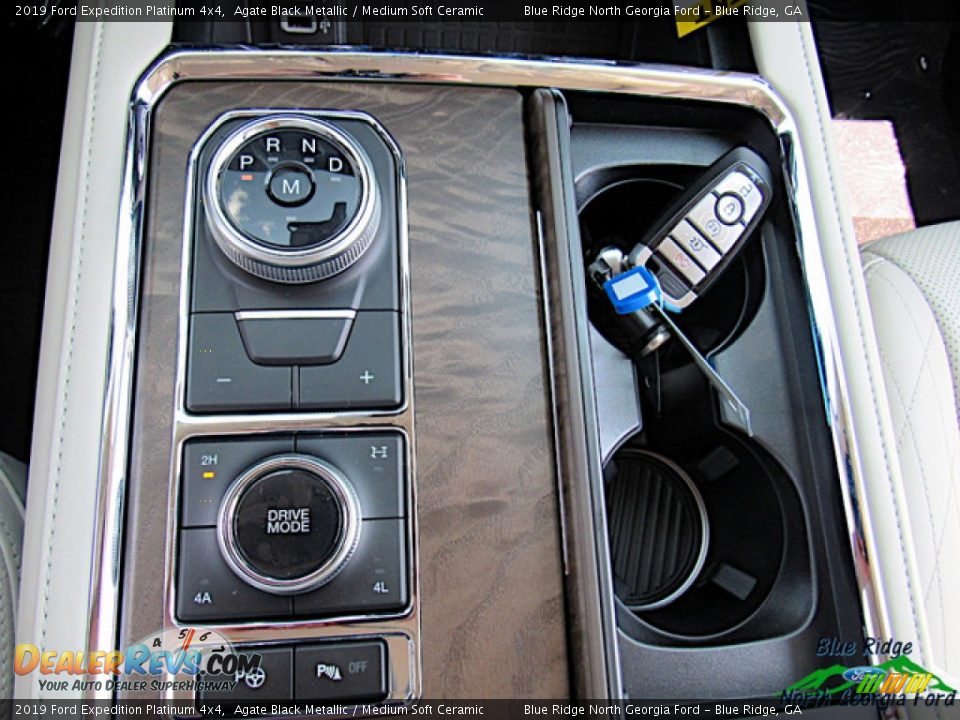 2019 Ford Expedition Platinum 4x4 Agate Black Metallic / Medium Soft Ceramic Photo #28