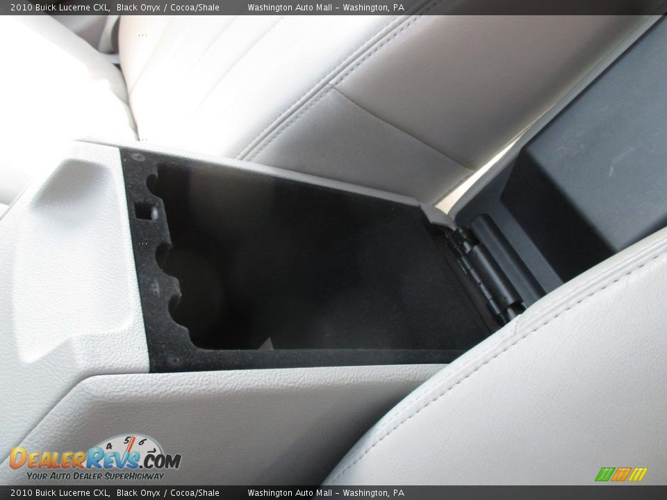 2010 Buick Lucerne CXL Black Onyx / Cocoa/Shale Photo #19