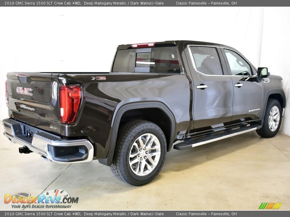 2019 GMC Sierra 1500 SLT Crew Cab 4WD Deep Mahogany Metallic / Dark Walnut/­Slate Photo #2