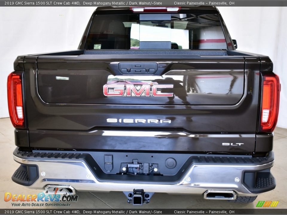 2019 GMC Sierra 1500 SLT Crew Cab 4WD Deep Mahogany Metallic / Dark Walnut/­Slate Photo #3