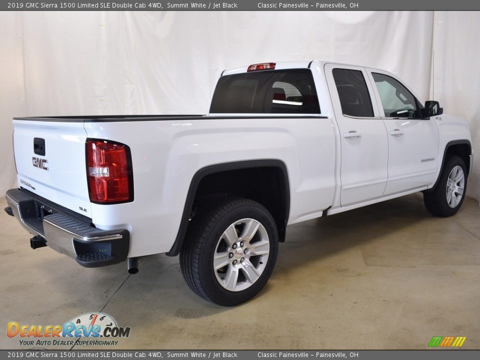 2019 GMC Sierra 1500 Limited SLE Double Cab 4WD Summit White / Jet Black Photo #2