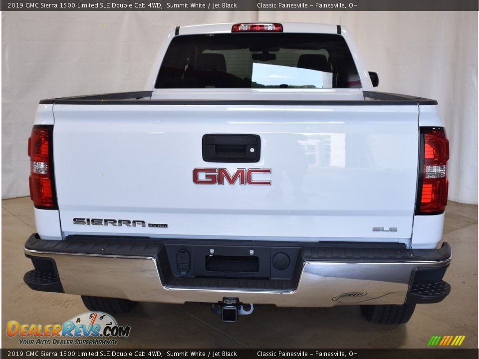 2019 GMC Sierra 1500 Limited SLE Double Cab 4WD Summit White / Jet Black Photo #3