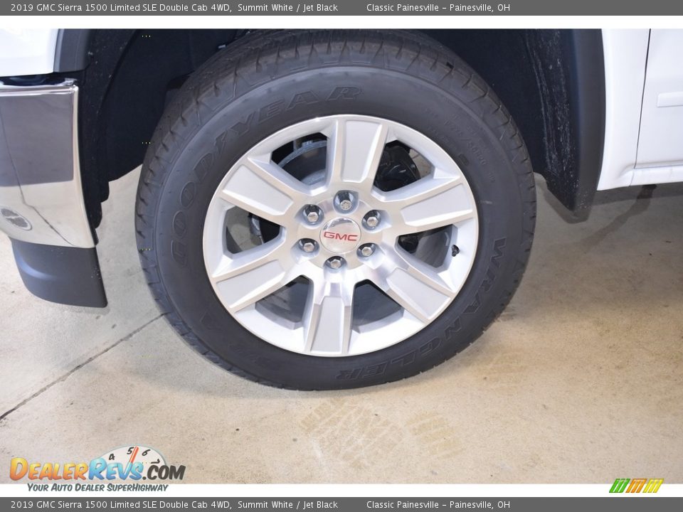 2019 GMC Sierra 1500 Limited SLE Double Cab 4WD Summit White / Jet Black Photo #5