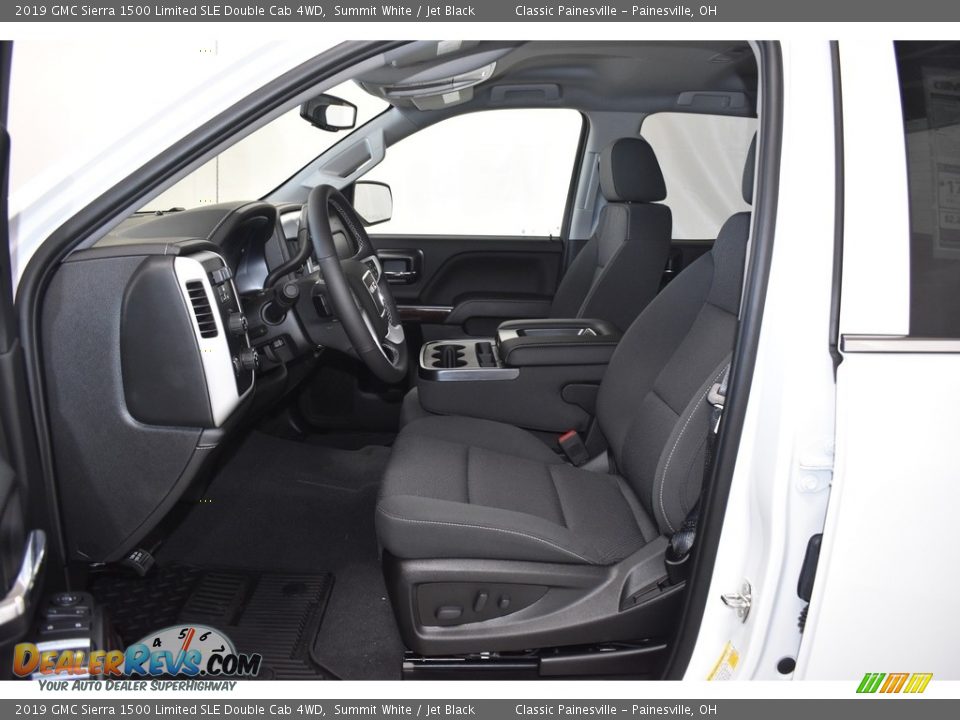 2019 GMC Sierra 1500 Limited SLE Double Cab 4WD Summit White / Jet Black Photo #6