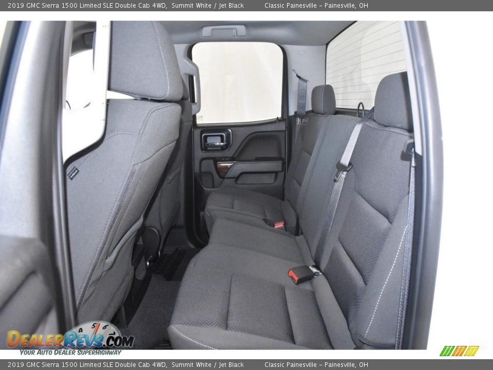 2019 GMC Sierra 1500 Limited SLE Double Cab 4WD Summit White / Jet Black Photo #7