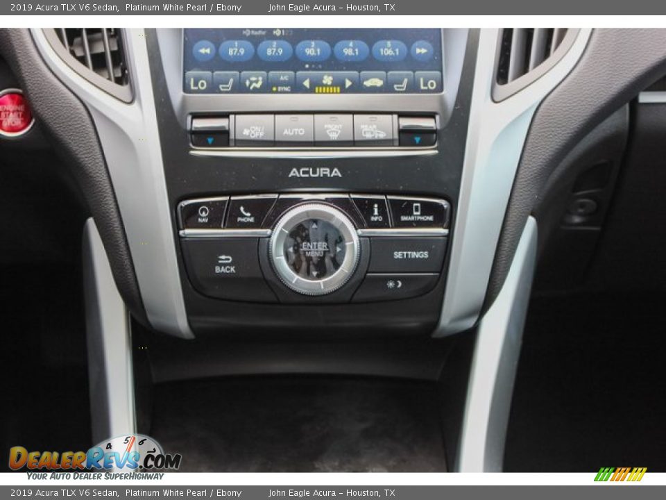 2019 Acura TLX V6 Sedan Platinum White Pearl / Ebony Photo #29