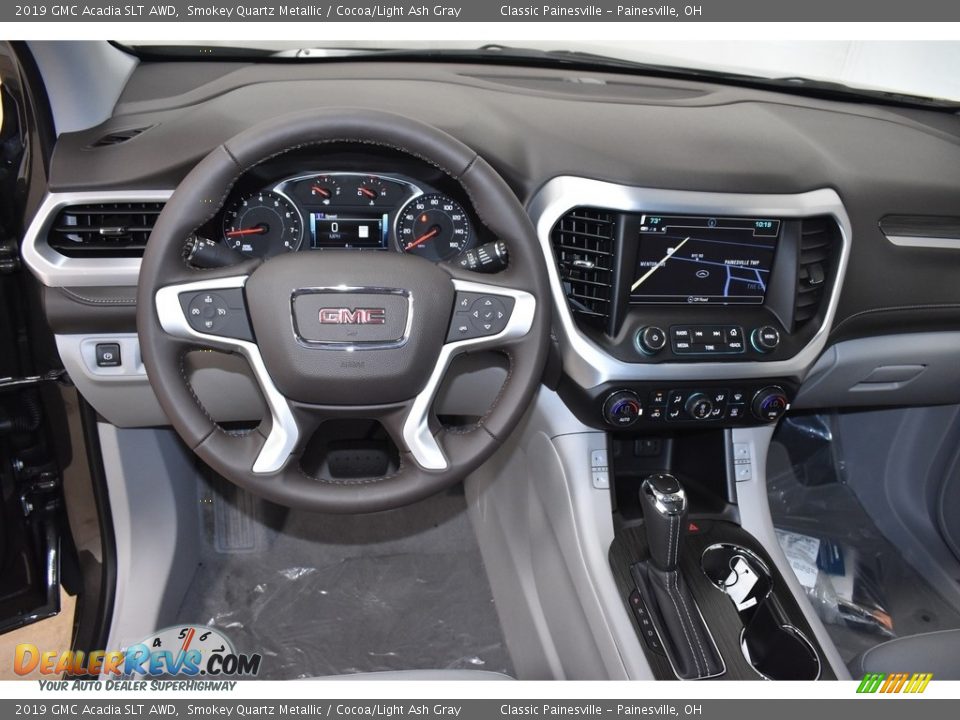 2019 GMC Acadia SLT AWD Smokey Quartz Metallic / Cocoa/Light Ash Gray Photo #10