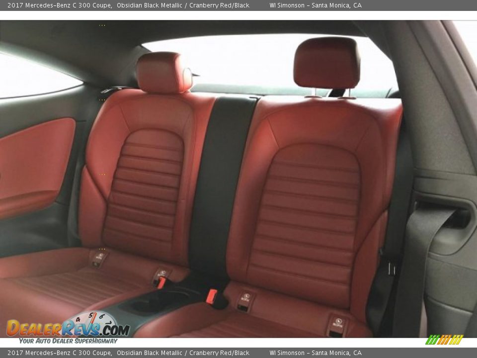 Rear Seat of 2017 Mercedes-Benz C 300 Coupe Photo #15