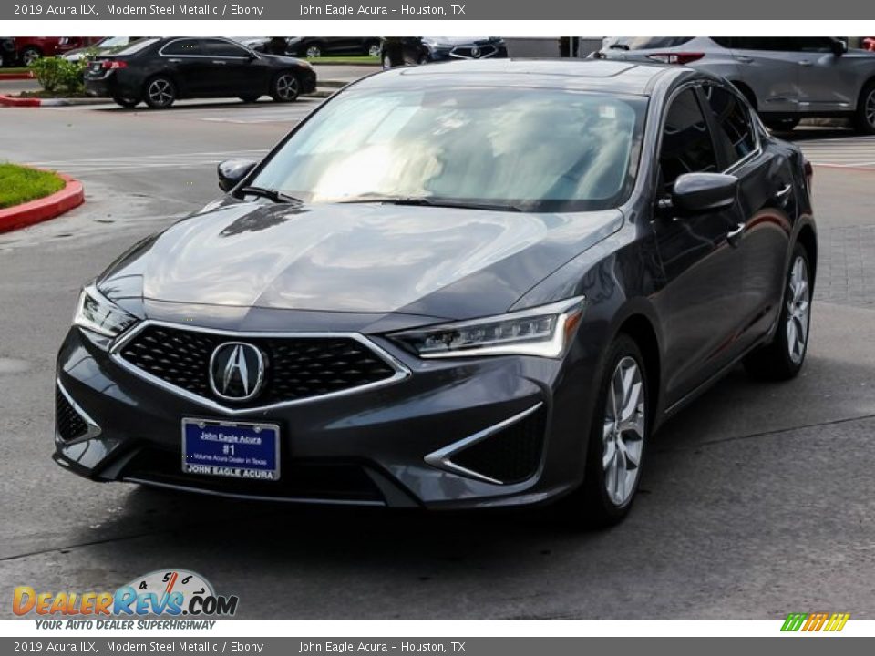 2019 Acura ILX Modern Steel Metallic / Ebony Photo #3