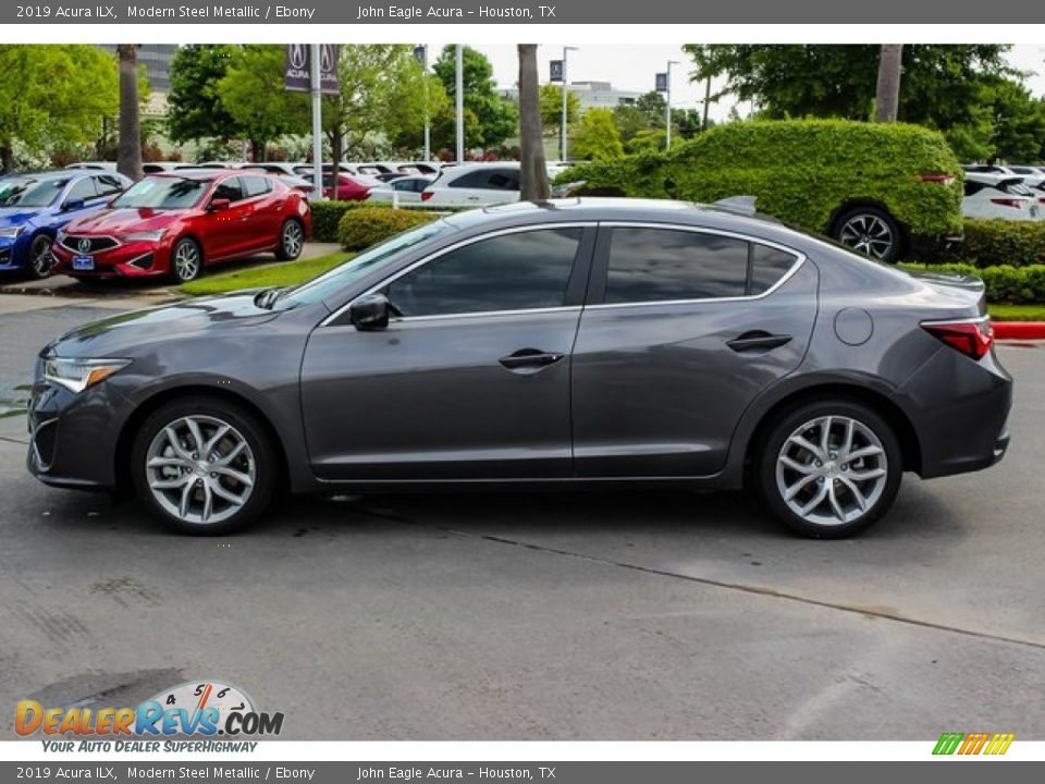 2019 Acura ILX Modern Steel Metallic / Ebony Photo #4