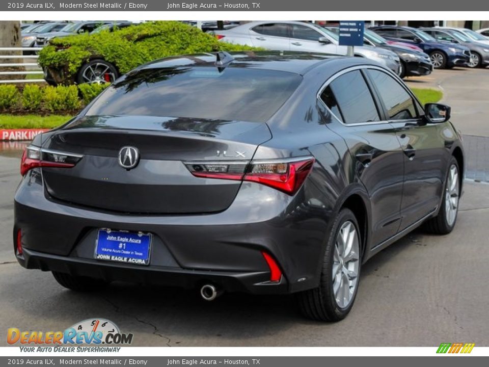 2019 Acura ILX Modern Steel Metallic / Ebony Photo #7