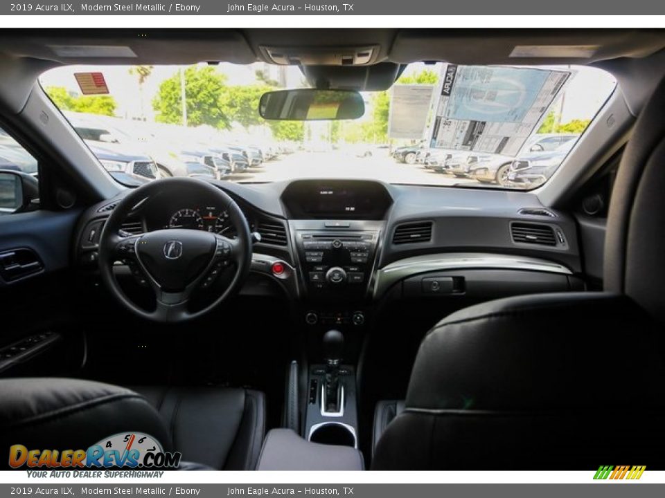 2019 Acura ILX Modern Steel Metallic / Ebony Photo #9