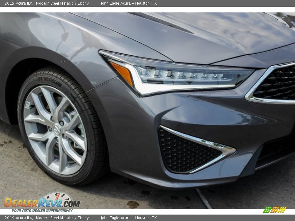 2019 Acura ILX Modern Steel Metallic / Ebony Photo #10