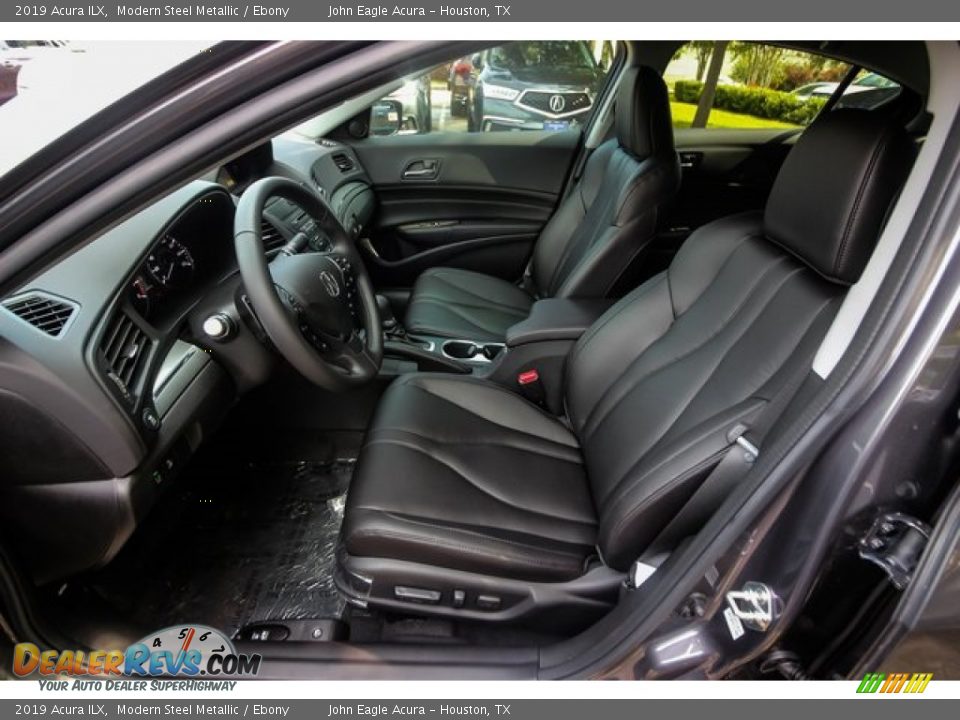 2019 Acura ILX Modern Steel Metallic / Ebony Photo #17