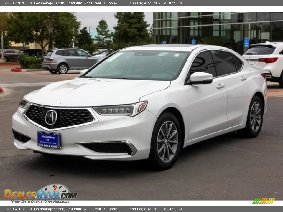 Front 3/4 View of 2020 Acura TLX Technology Sedan Photo #3